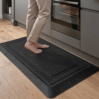 [Novo produto] Tapete de cozinha à prova de óleo, à prova d'água, sem enxágue, resistente ao desgaste, antiderrapante e 