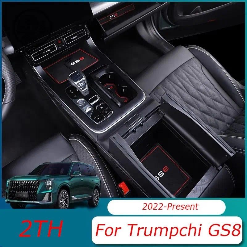 Para Trumpchi GAC GS8 2a Geração 2024 2025 Tapetes De Ranhura Porta Interna Do Carro Almofada De Slot Portão Tapete De C