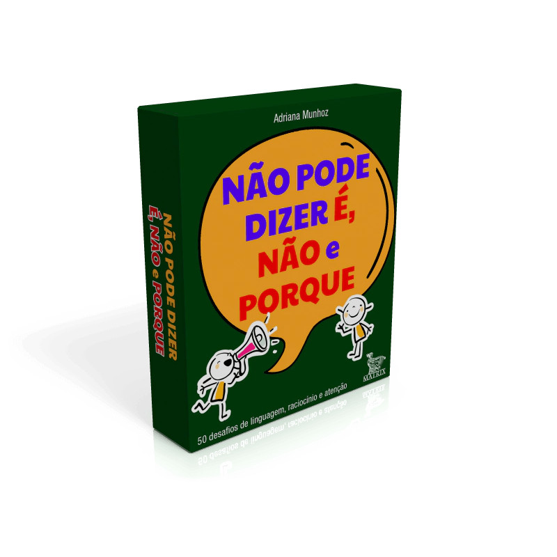 Não pode dizer é, não e porque - Caixinha Matrix