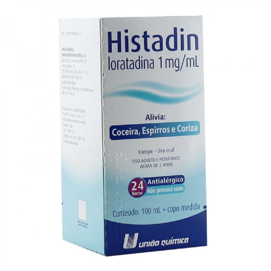 Histadin Xarope 1mg 100ml