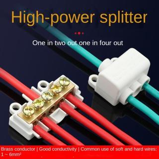 Terminal De Fiação Tipo T Caixa De Junção De Cabo Elétrico Divisor Conector De Fio Rápido Universal