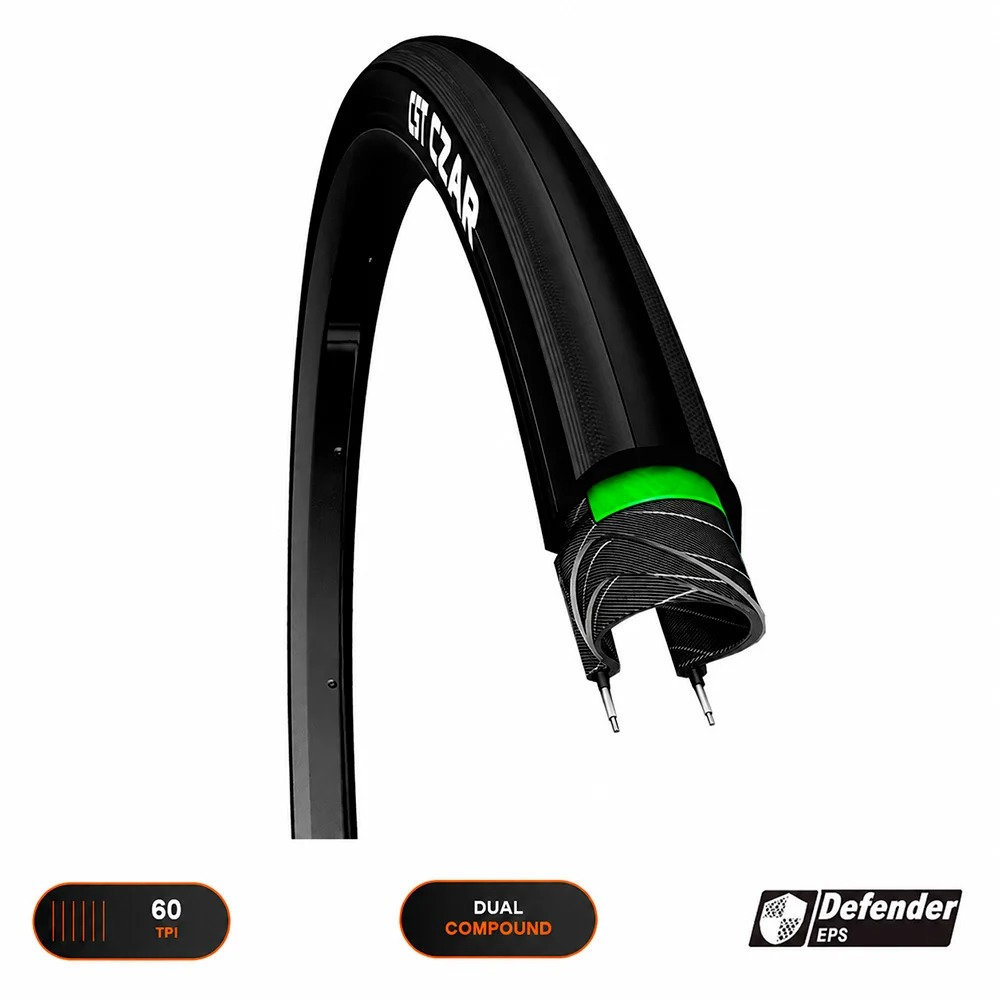 Par de Pneus Road CST Czar 700 x 28c Kevlar 60 Tpi