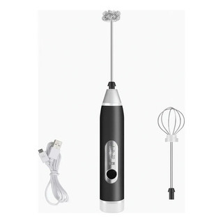 Mini Mixer Elétrico Recarregável Multiuso para Bebidas e Ovos