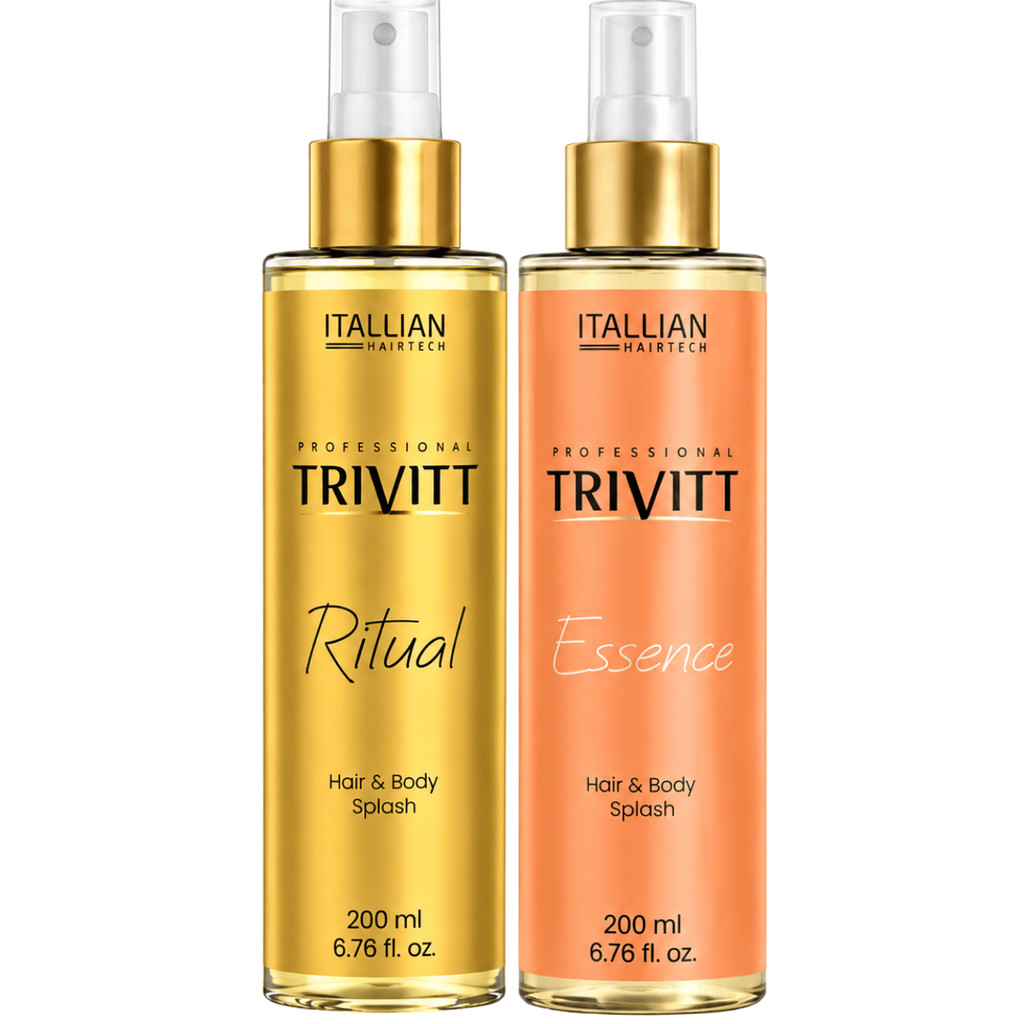Kit Hair Body Splash Essence E Ritual Trivitt Corpo E Cabelo