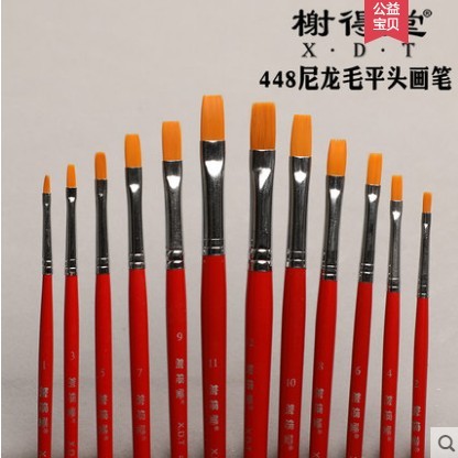 [Xiedetang] Caneta aquarela Xiedetang Pincel de guache Nylon Lã de dragão Caneta acrílica pintada à mão 448 cores