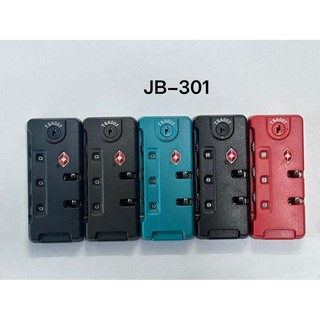 Fechadura de combinação de bagagem AMERICAN JY-B301 Fechadura de combinação TSA007 Fechadura de combinação alfandegária 