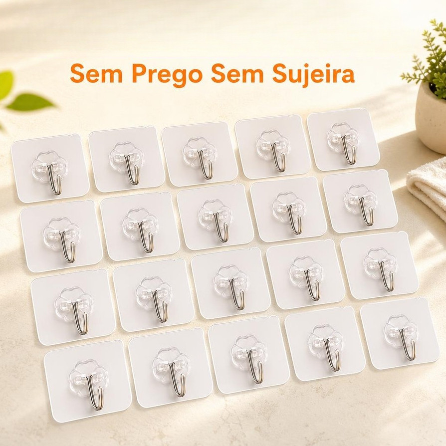1/5/10 PCS Ganchos Adesivo Parede e Gancho para Romadas Transparente Multifuncional Organizadores para Casa