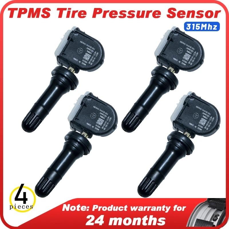 4 Unidades HC3T-1A180-AB Sensores De Pressão Dos Pneus 315HMZ 1A150 TPMS Para Lincoln Continental MKC MKX MKZ Nautilus 2
