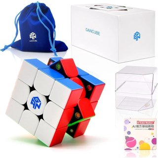 GAN 356 M Cubo Mágico de Velocidade, 3x3x3, sem adesivos, liso e rápido, brinquedo educativo, presente HPEN
