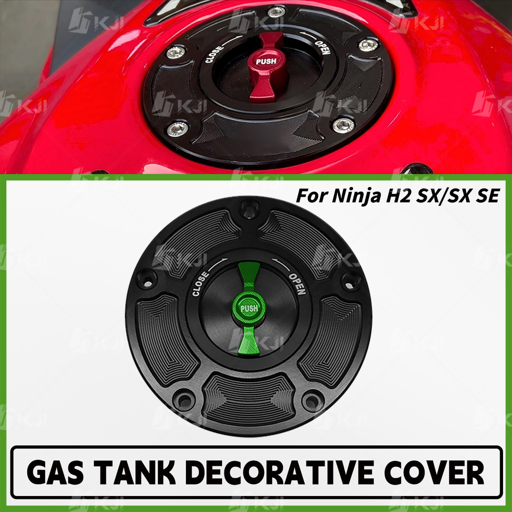 Para Kawasaki Ninja H2 SX/SE Tampa Do Tanque De Combustível Liberação Rápida Acessórios Da Gasolina