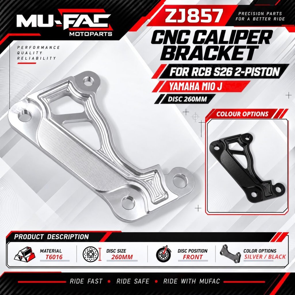 Suporte De Pinça De 2 Pistão RCB S26/MIO J M3 SOUL GT 115 FINO Antigo Reino Unido 220mm E 260mm CNC Completo MUFAC