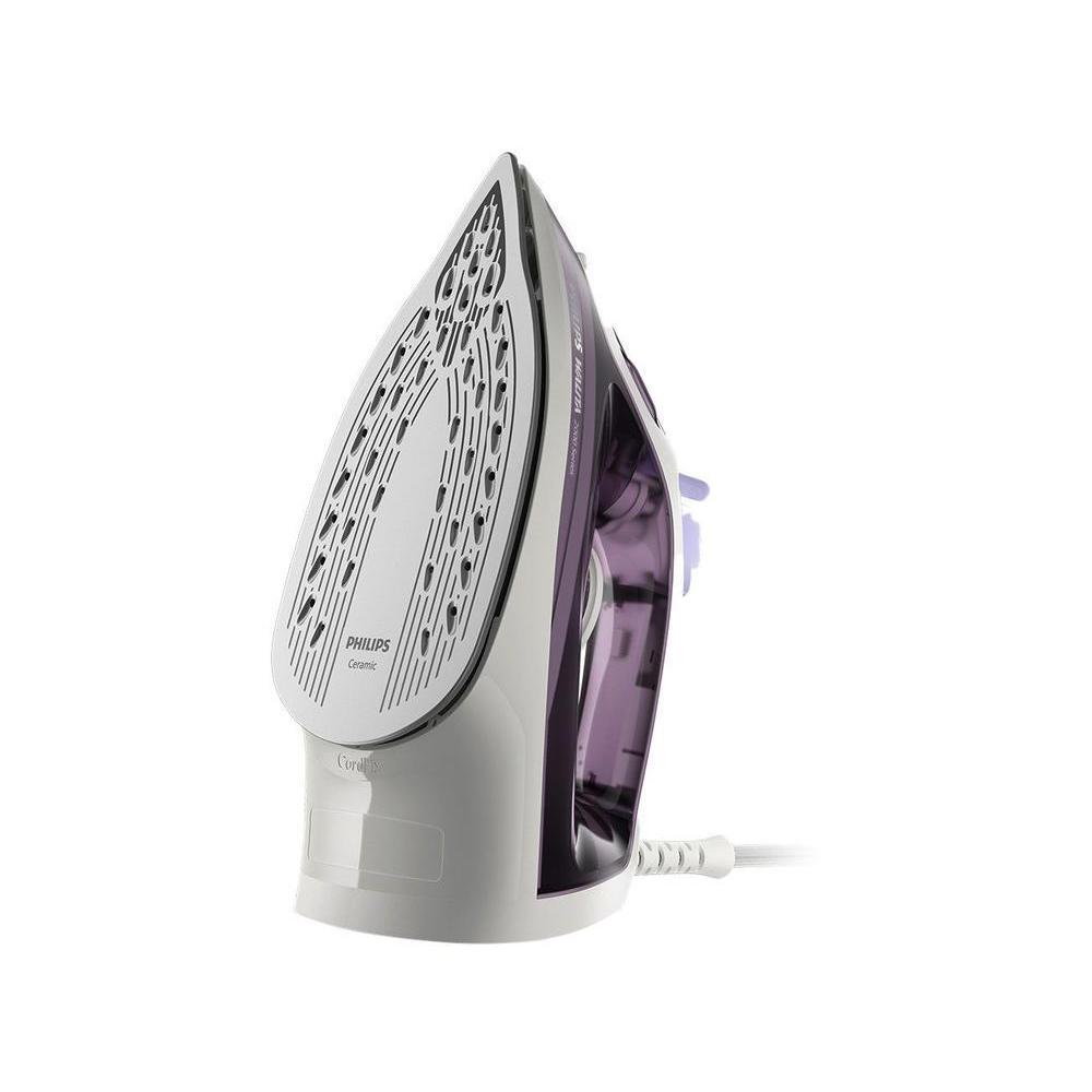 Ferro de Passar Roupa a Vapor Philips Walita Série 2000 Roxo e Branco