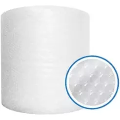 Bobina Plástico Bolha 40cm x 100m 25 Micras para Embalagem