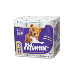 Papel Higiênico Folha Dupla 30m Leve 12 Pague 11 Mimmo