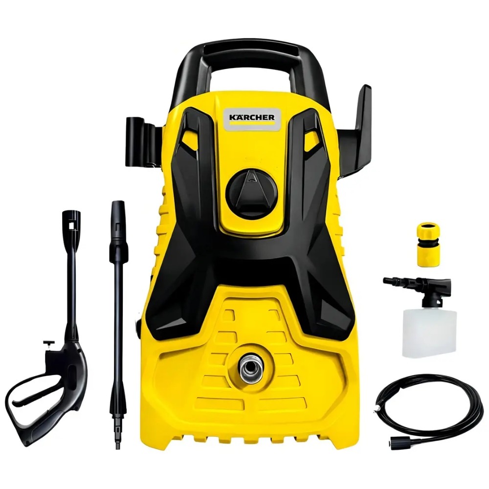 Lavadora de Alta Pressão Portátil 1500Psi 1400w 110v Karcher