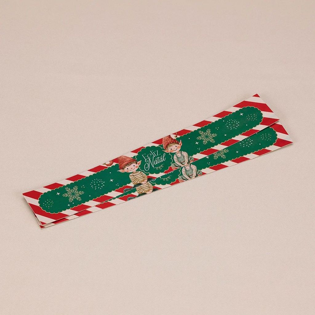 20 CINTA PARA MINI PANETONE GRATIDÃO 6007 (JANGO NATAL 2026) — imagem 2 de 2