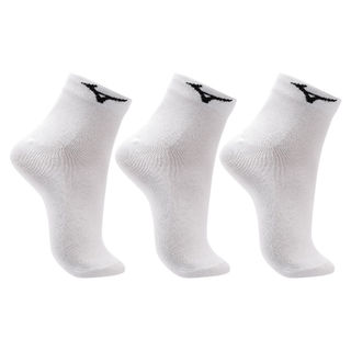 Kit Meia Cano Curto Mizuno Basic tam. 39-44 - Pacote com 3 pares