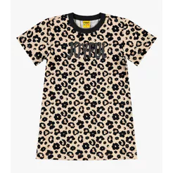 Vestido Infantil em Meia Malha Rovi Kids Rosa
