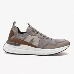 Tênis Masculino Brad Ultra Light Knit Creme