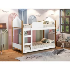 Beliche Infantil Magia Branco/Grenat
