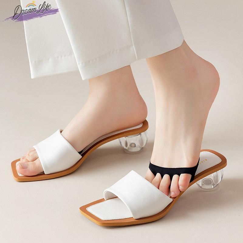 Almofada de antepé de salto alto almofada de meio tamanho feminino Silicone pé almofada à prova de dor Anti-desgaste fer
