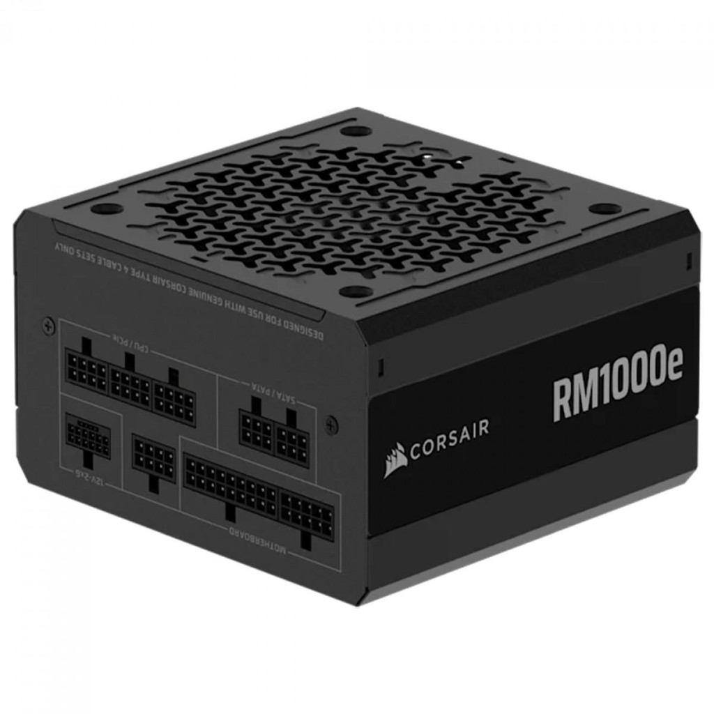 Fonte Corsair RM1000e, 1000W, Cybenetics Gold, Full Modular