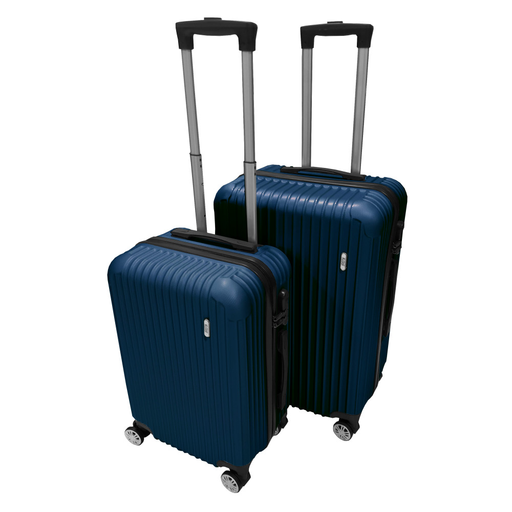 Mala de Viagem Atlas Kit 2 Peças Em ABS Kloof