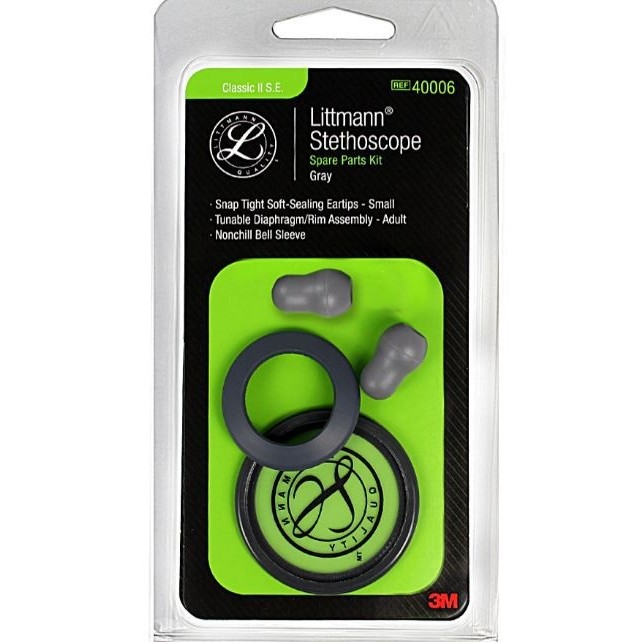 Kit Reposição de Peças Littmann II Cinza 40006 Littmann - HB004527931
