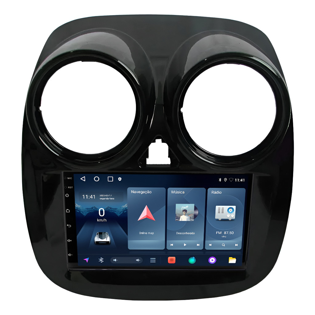 Multimidia Fiat Palio Attractive Android 15 Carplay 64gb 7p