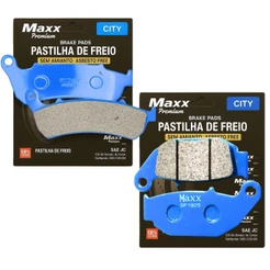 Kit Pastilhas de Freio P/ Haojue Dr 160 Cbs