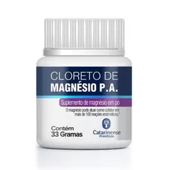 Cloreto de Magnésio P.A - 33g - Catarinense Nutrição