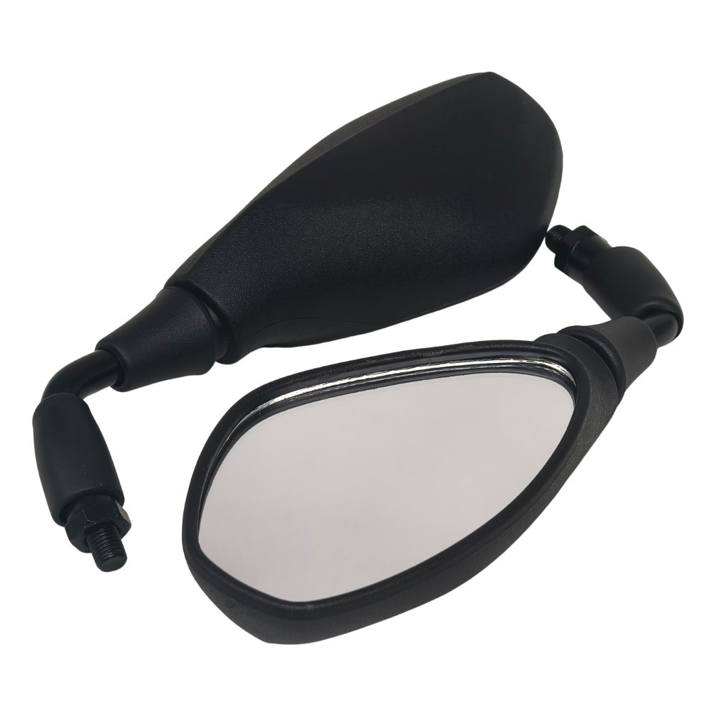 Par Retrovisor F800 Bmw Para Gs 650 Titan Fan Cb 300 Xre Haste Curta 90° Rosca Padrão Honda