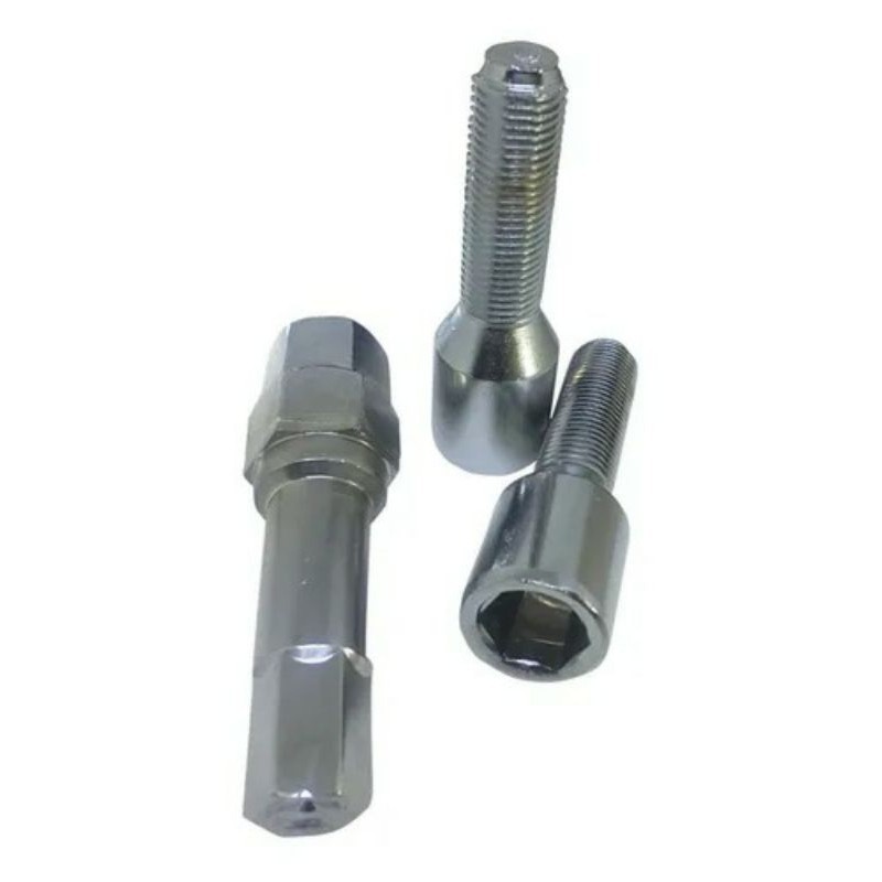 Detalhes do 16 Parafuso Allen Mult P/ Roda Esportiva Corsa Gm 12 X 1,5mm