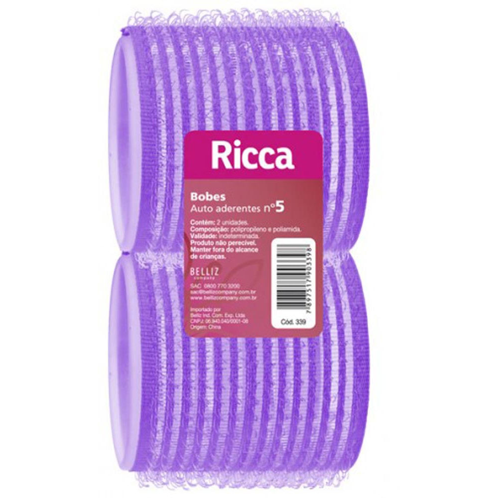 Bobes Belliz Auto Aderente Nº 5 Ricca com 2 em Oferta na Shopee