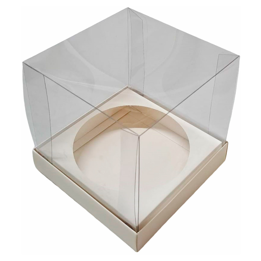 Caixa Bolo Panetone 500g 15x15x15cm 5 Unid. ASSK