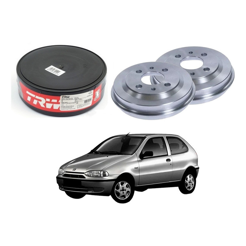 Tambor Freio Traseiro, Palio 1.0 1.5 1.6 1996 A 2000 em Oferta na Shopee