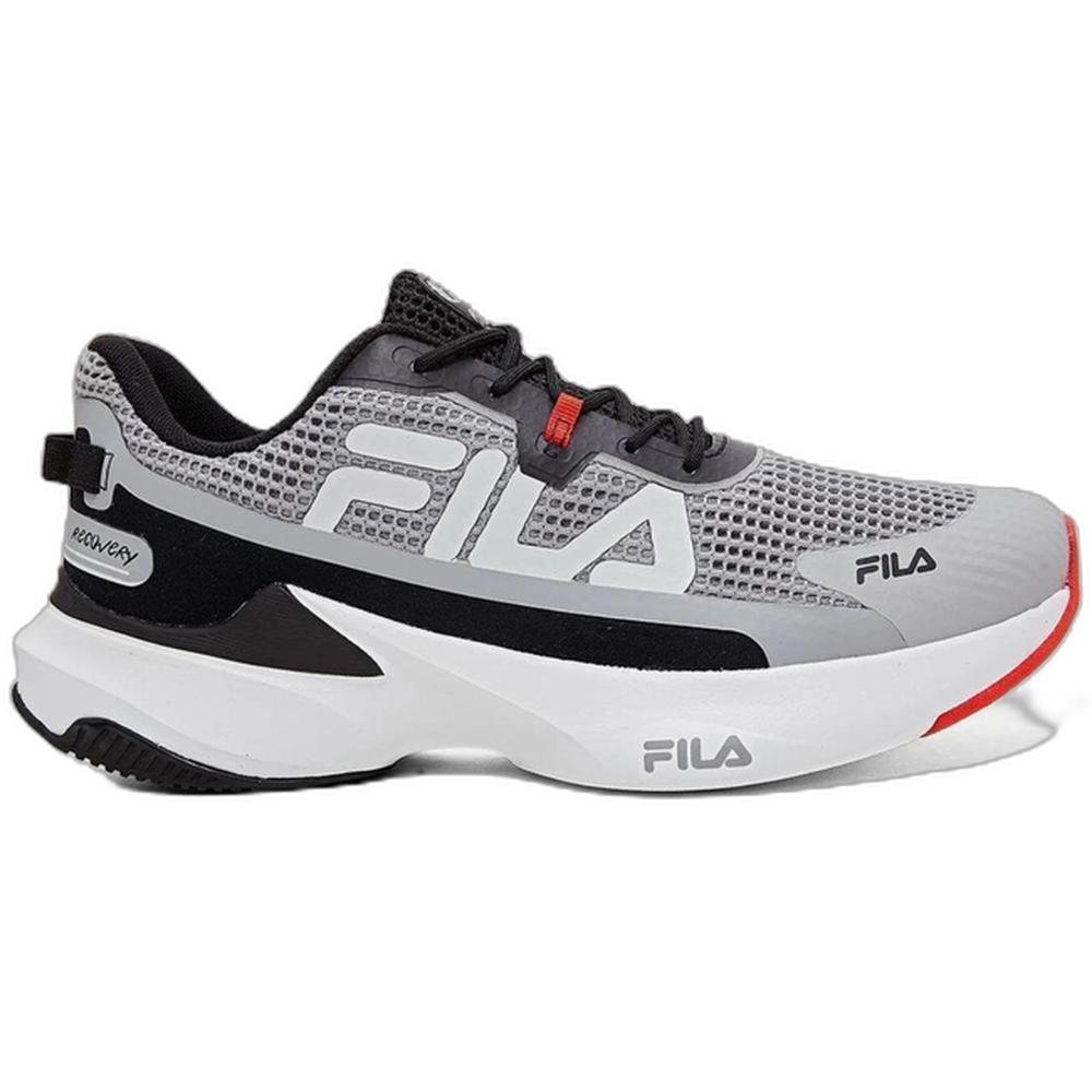 Tênis Fila Recovery Masculino - Cinza e Preto