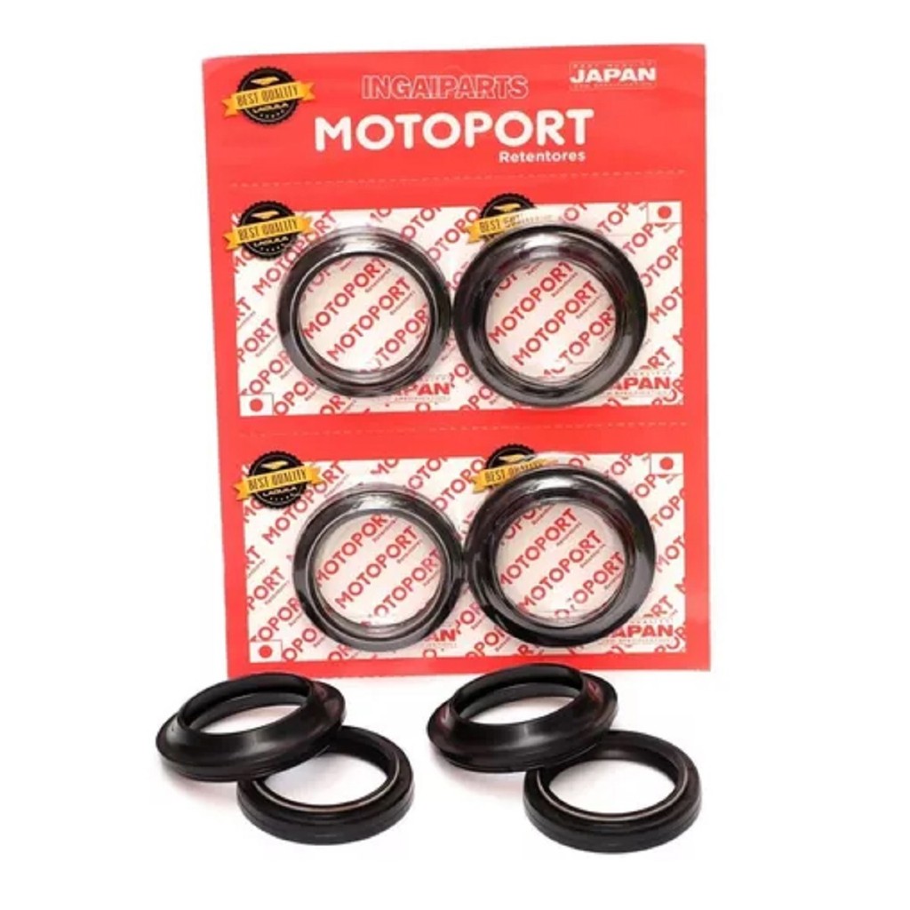 2 Retentores Guarda Pó De Bengala KAWASAKI VULCAN 650 S 2015