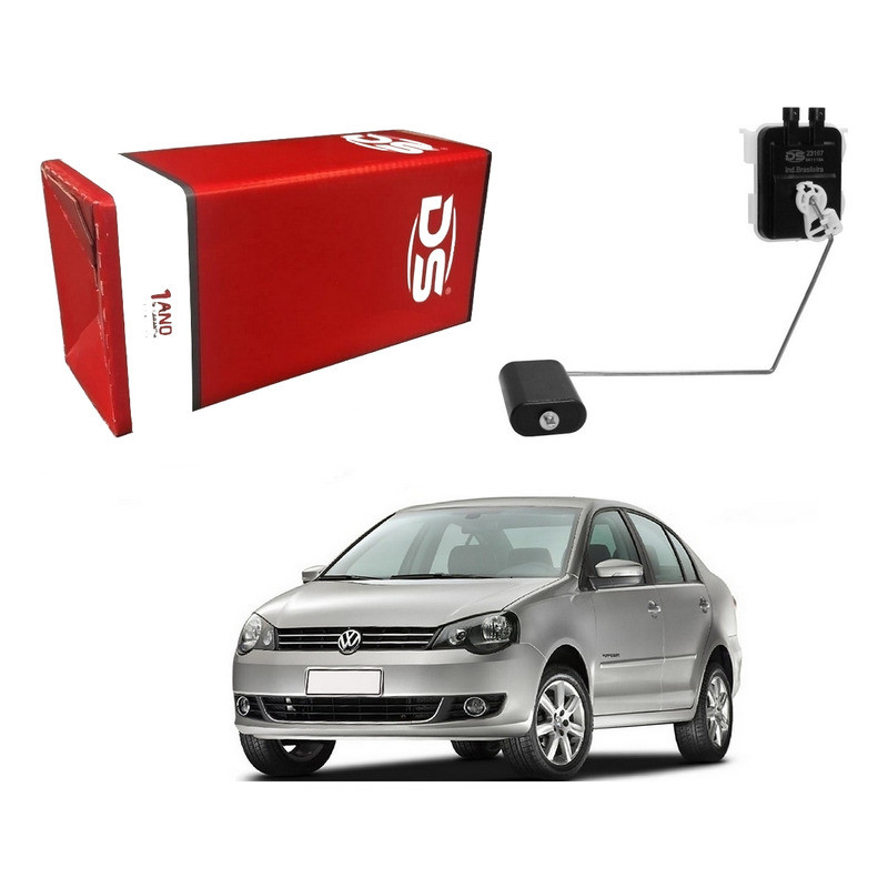 Sensor Nivel Combustivel Polo Sedan 1.6 2.0 Flex 2012 A 2015 em Oferta na Shopee