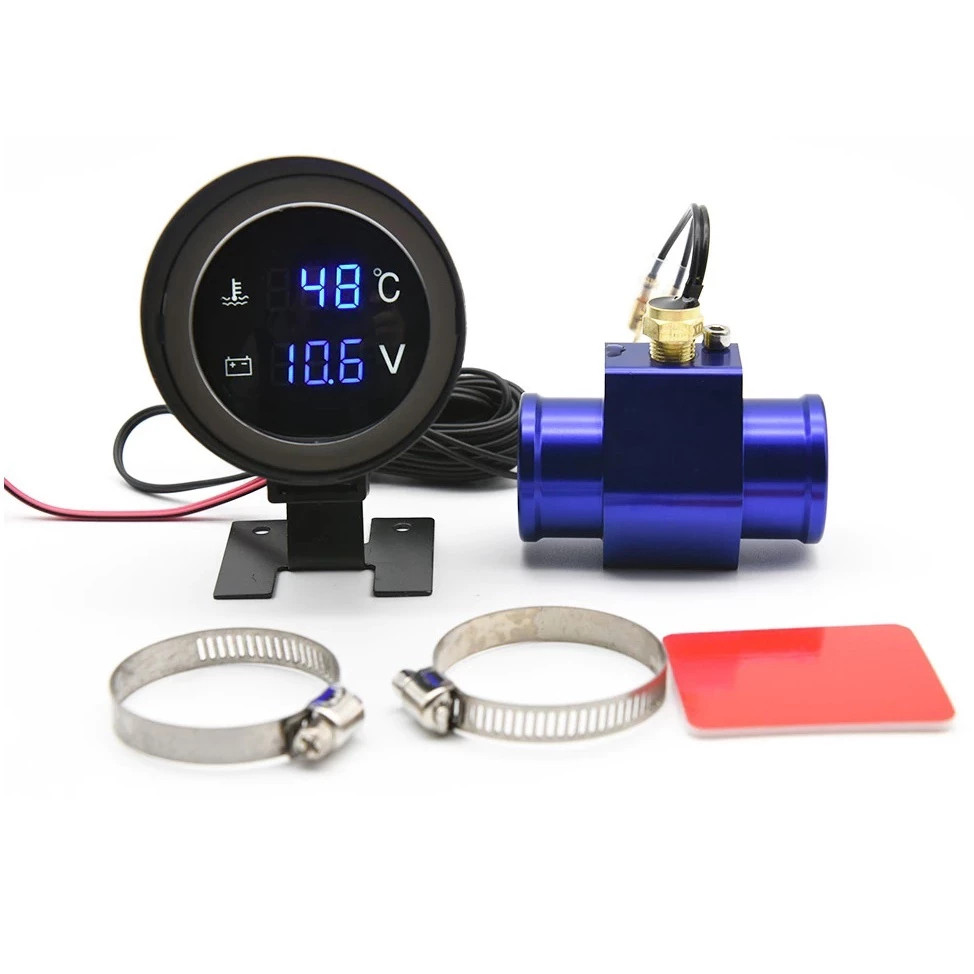 Marcador De Temperatura Automotivo Universal+voltímetro