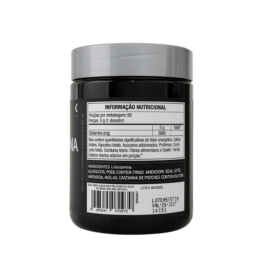 Glutamina Pote 300g Dux Nutrition Sabor Natural