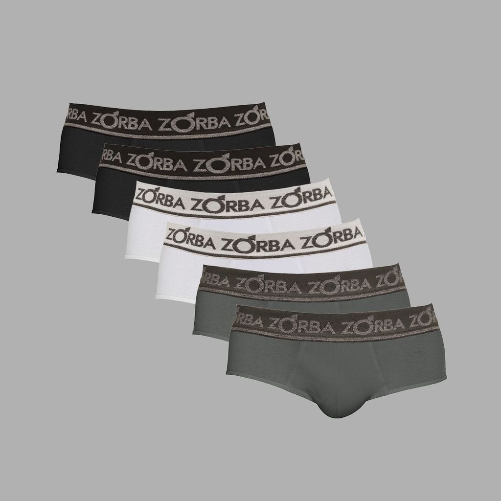Kit 06 Cuecas Zorba Slip Comfort 674 em Oferta na Shopee