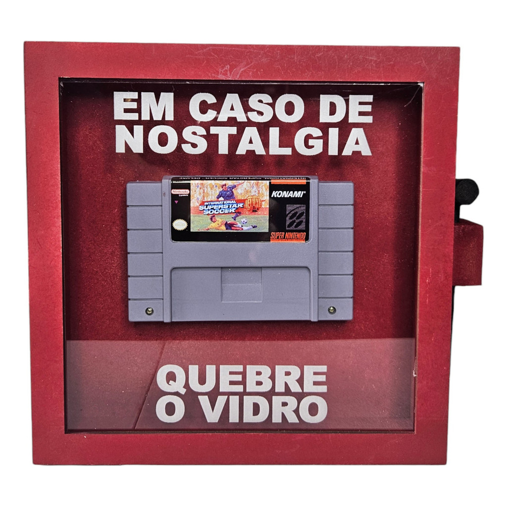 Quadro Mdf Cartucho International Superstar Soccer