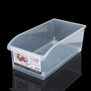 Cesta de classificação de molho de soja japonesa Popular Plus Size, cesta de armazenamento oblíqua curvada de plástico, 