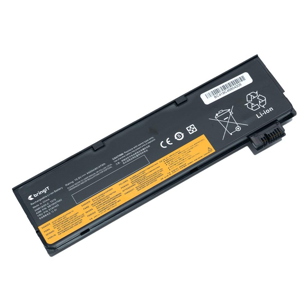 Bateria para Notebook Part Number SB10K97580 4400 mAh Externa