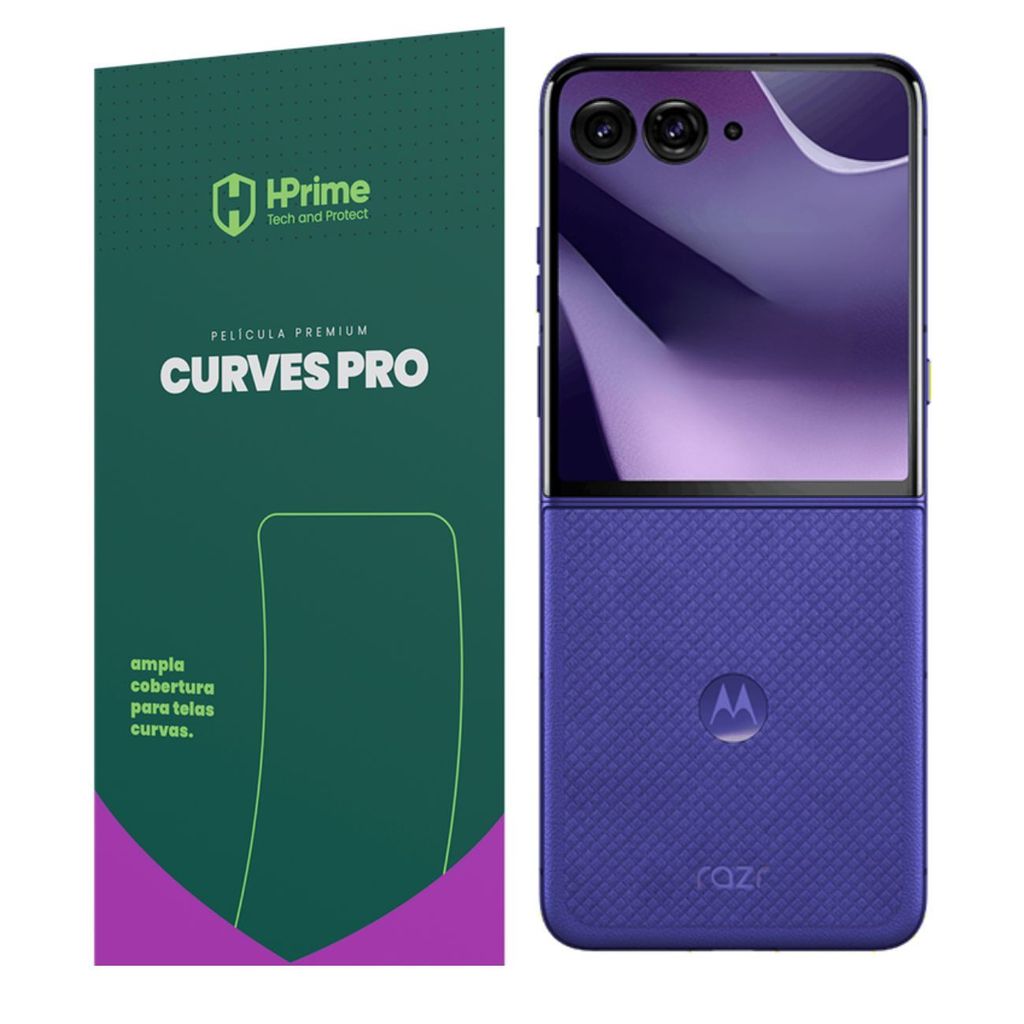 Película HPrime Curves Pro para Motorola Razr 70 / 70+ / 70 Ultra
