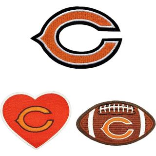 Conjunto de 3 Patches Bordados de Alta Qualidade para Aplicar com Ferro ou Costurar, com Logotipos de Equipes Favoritas 