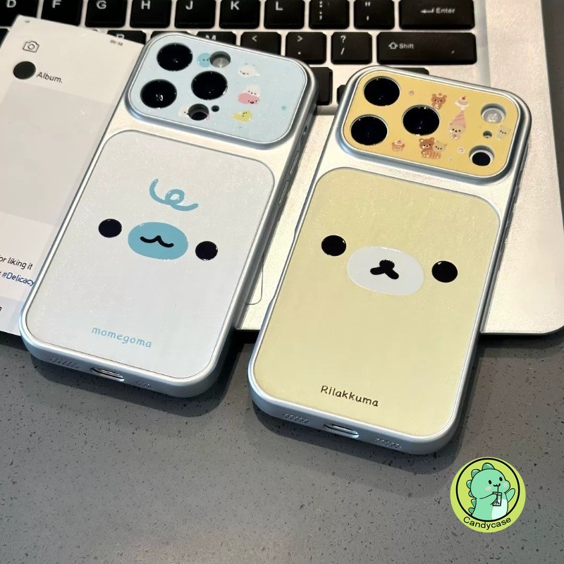 Capa Fofa Rilakkuma Para Samsung Galaxy A27 A37 A36 M36 F36 A35 A34 A33 A32 M32 A31 A26 A25 A24 A23 A22S M22 5G 4G Carto