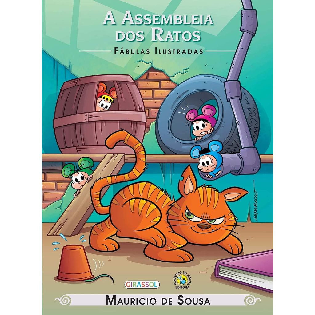 Turma da Mônica | Fábulas Ilustradas | A Assembleia dos Ratos