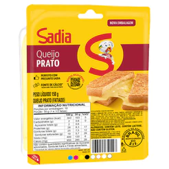 Sadia Queijo Prato Fatiado Soltíssimo 150g